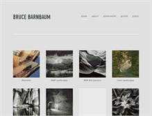 Tablet Screenshot of barnbaum.com